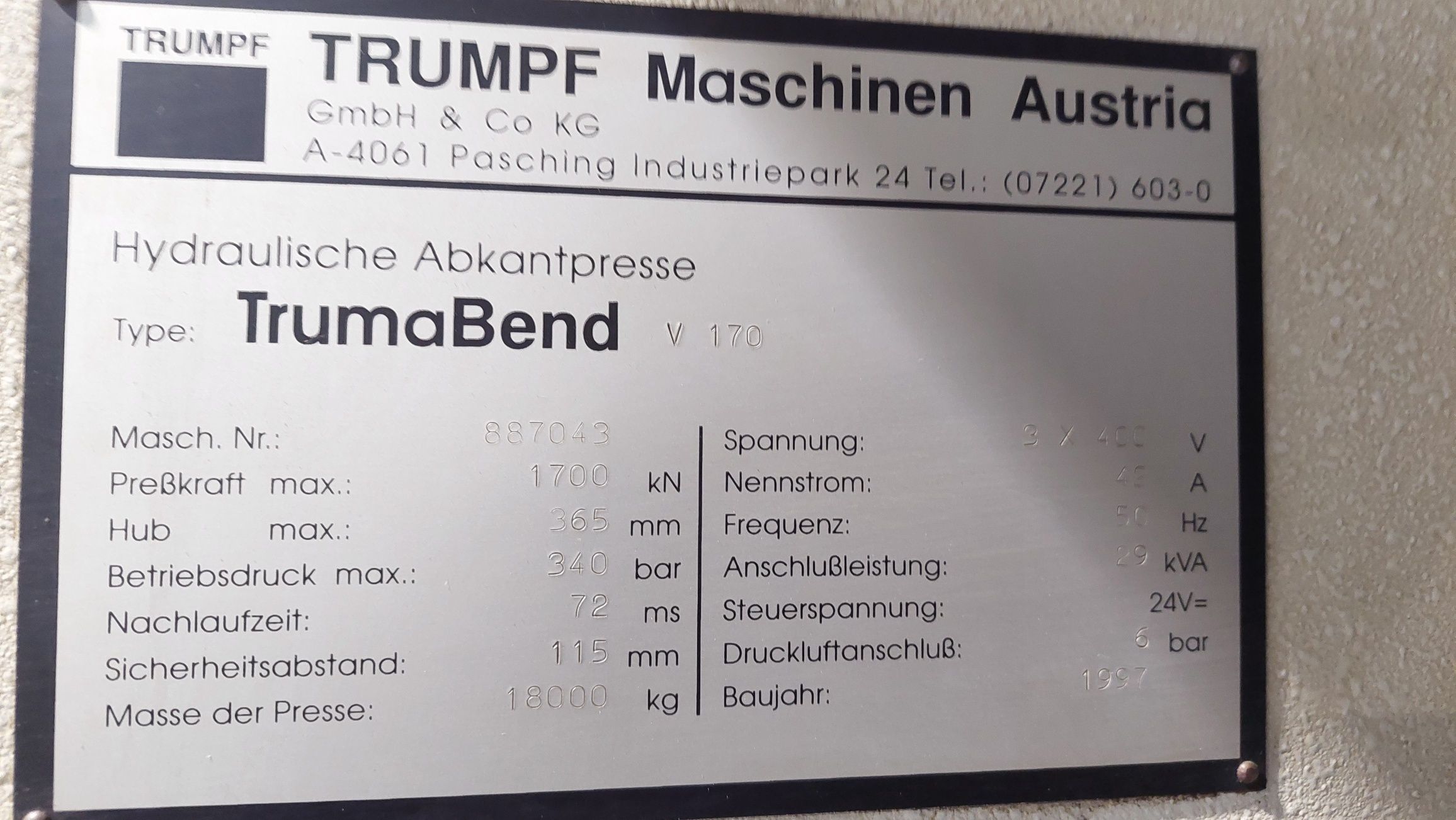 TrumaBend V170 - Imagen 4